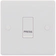 Selectric Smooth 1 Gang 10A Push to Make Switch