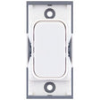 Selectric GRID360 White 10A Intermediate Switch Module with White Insert
