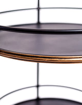 Antiqued Metal Drinks Trolley - VRN39