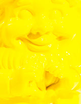 Medium Bright Yellow "Heart Hands" Gnome Figure - FL134