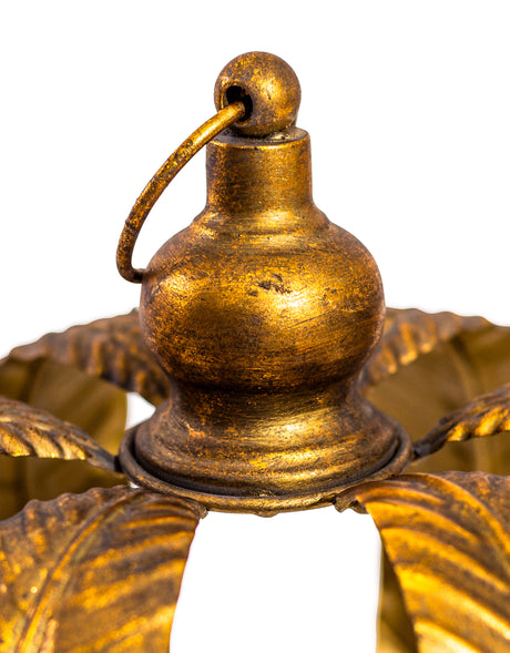 Gold Metal Crown Table Lamp - HLG18