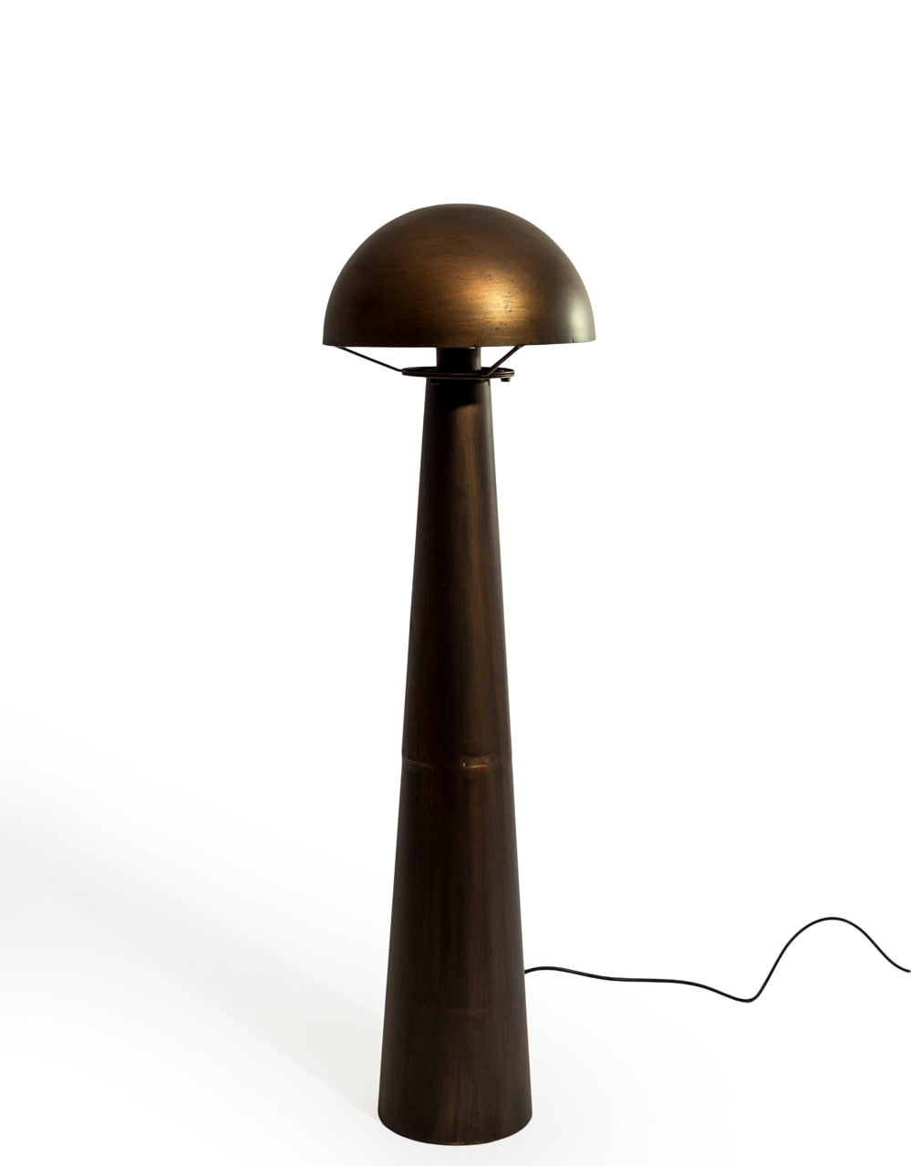 Antique Bronze Medium Mushroom Floor Lamp - HKL95