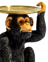 Monkey Holding Gold Tray - FL63