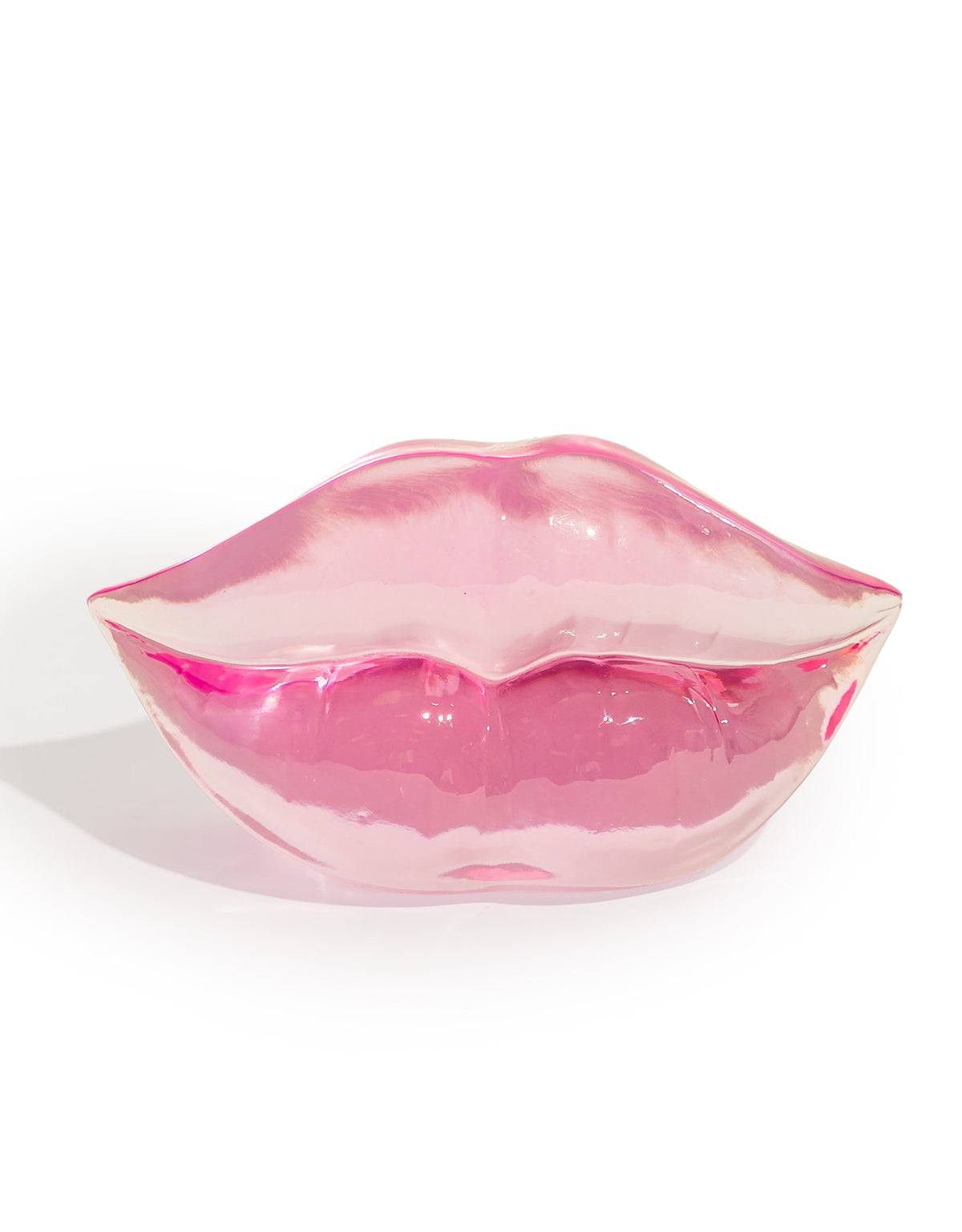 Translucent Pink Lips Ornament / Paperweight - DVM68