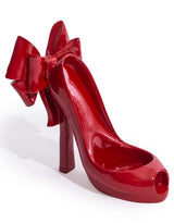 Red Ribbon Bow High Heels Bottle Holder - CRT140