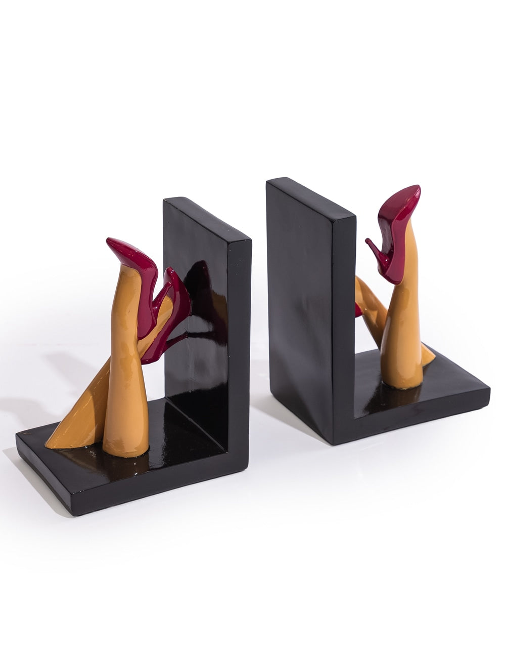 Pair of High-Heeled Legs Bookends - CRT141