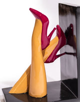 Pair of High-Heeled Legs Bookends - CRT141