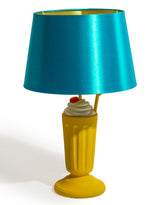 Milkshake Table Lamp with Blue Shade - TL153