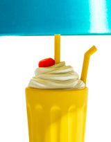 Milkshake Table Lamp with Blue Shade - TL153
