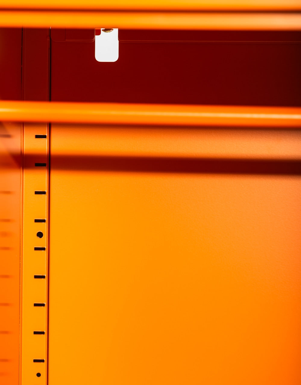 Tall Steel Metal Locker in Burnt Orange - LLK12