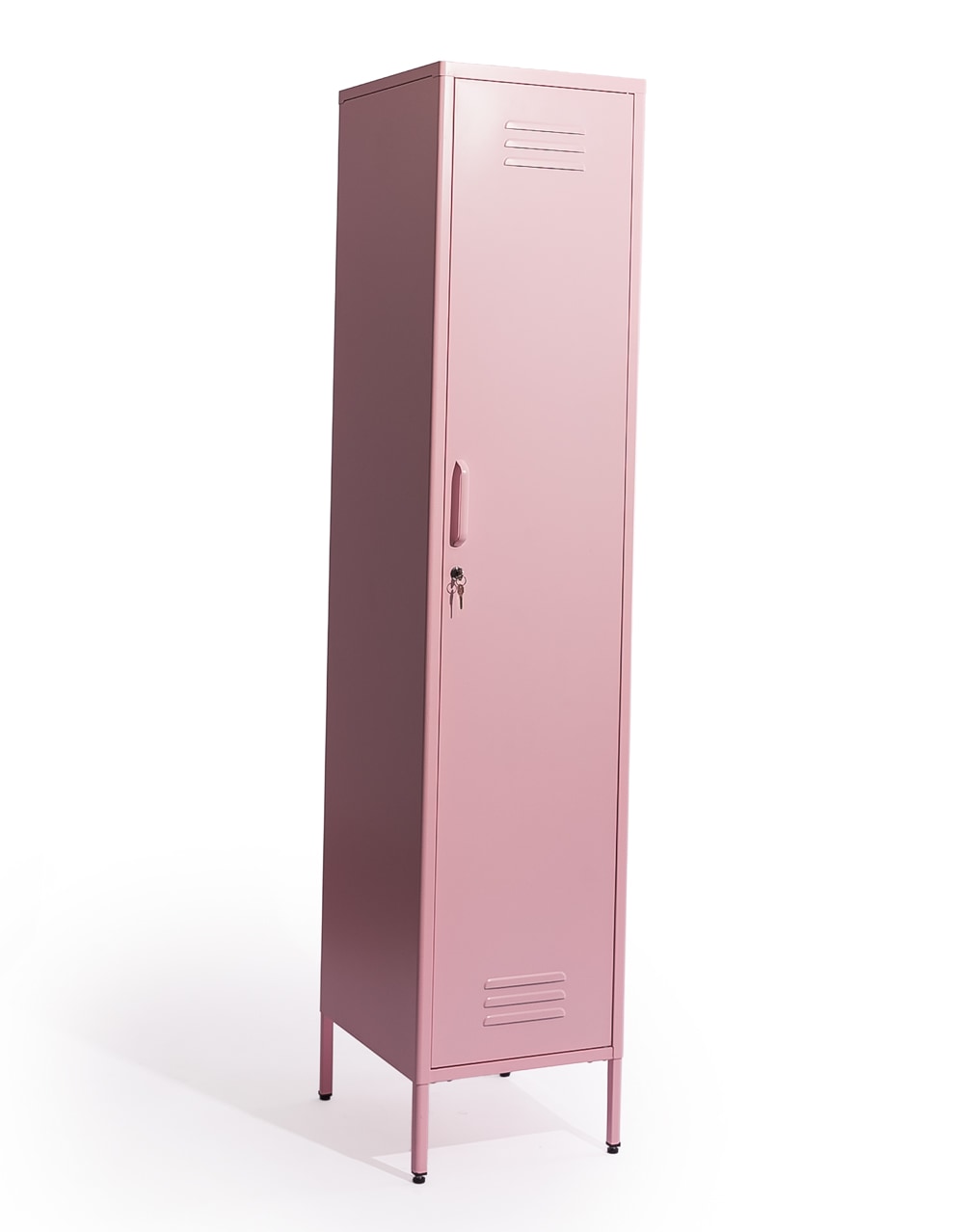 Tall Steel Metal Locker in Baby Pink - LLK14