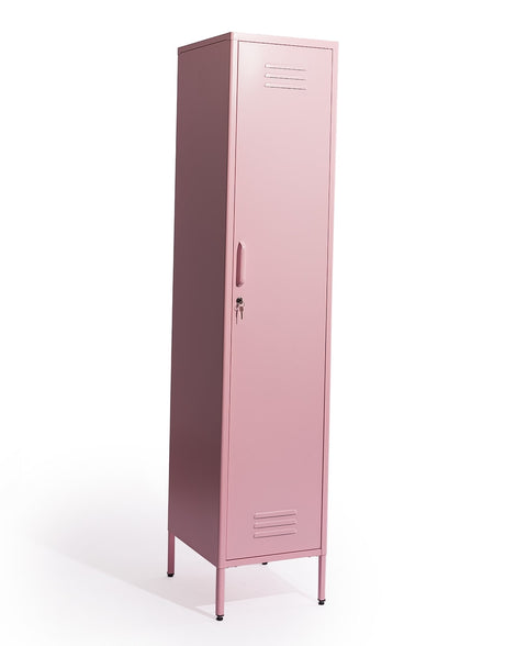 Tall Steel Metal Locker in Baby Pink - LLK14