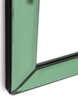 Overmantle Green "Venus" Glass-Framed Wall Mirror - CGM12