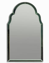 Portrait Green "Venus" Glass-Framed Wall Mirror - CGM15