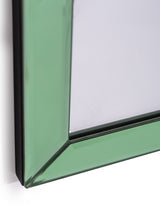 Portrait Green "Venus" Glass-Framed Wall Mirror - CGM15