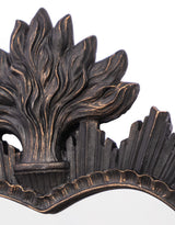 Small Black "Sacred Heart" Mirror - MK210