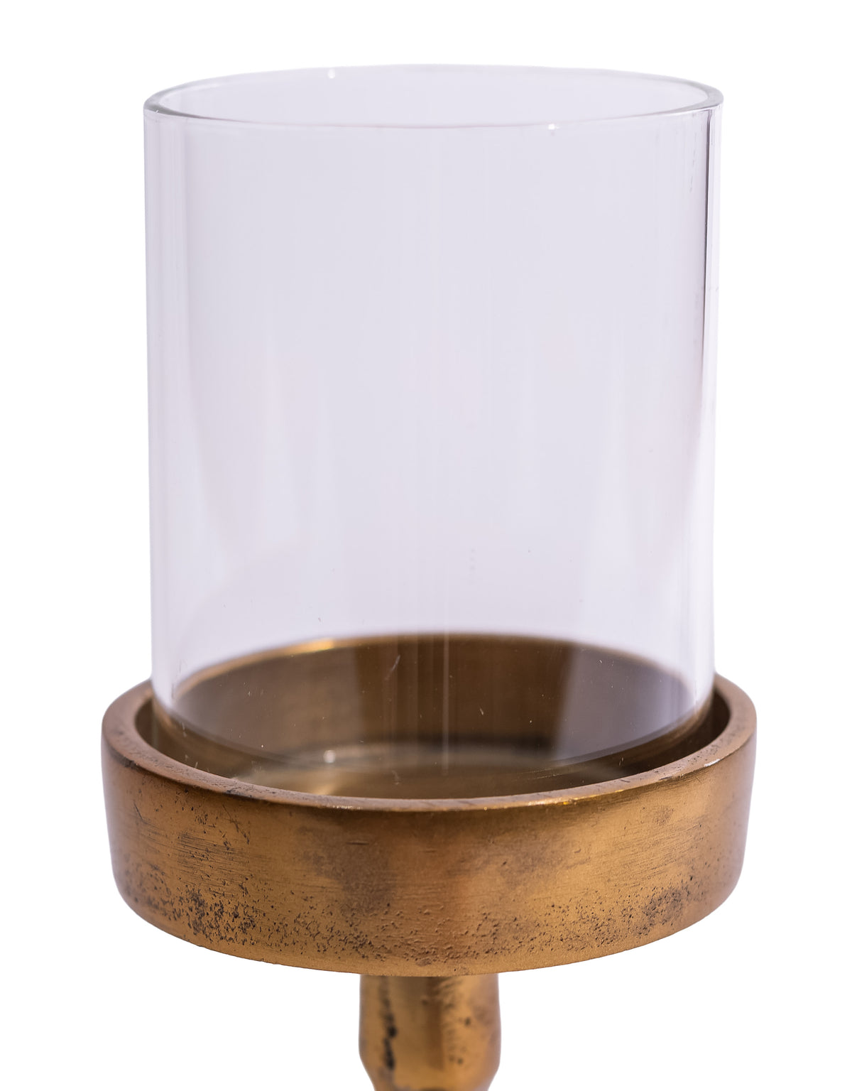 Antique Gold Celestial Candle Holder - AL178