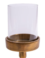 Antique Gold Celestial Candle Holder - AL178