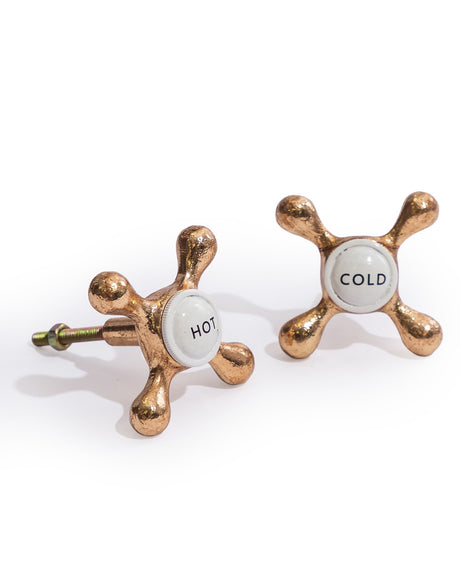 Set of 2 Bathroom Tap Drawer Knobs - ET370