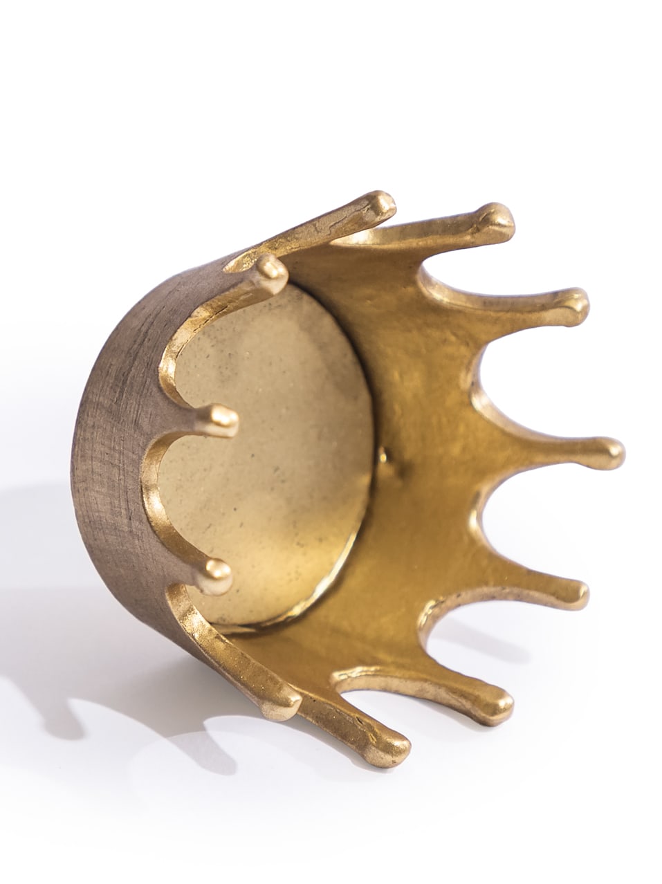 Gold Crown Candle Holder - ET373