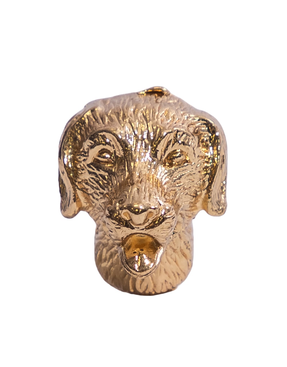 Gold Dog Head Drawer Knob - ET376