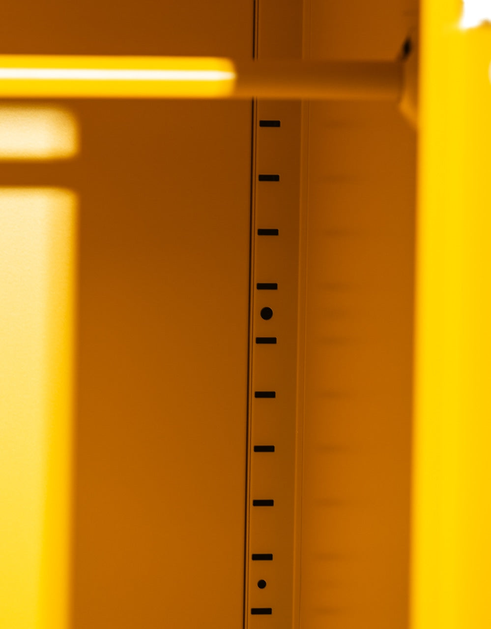 Tall Steel Metal Locker in Mustard Yellow - LLK10
