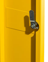 Tall Steel Metal Locker in Mustard Yellow - LLK10