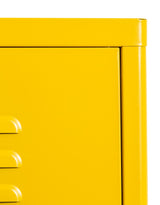 Tall Steel Metal Locker in Mustard Yellow - LLK10