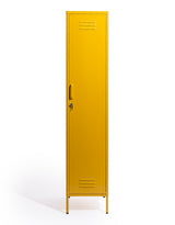 Tall Steel Metal Locker in Mustard Yellow - LLK10