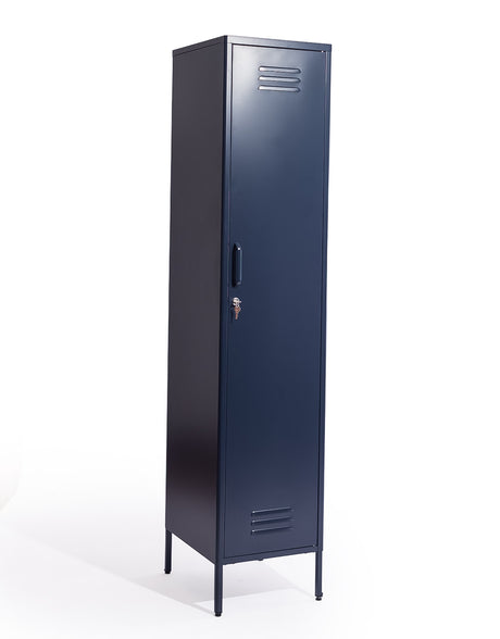 Tall Steel Metal Locker in Navy Blue - LLK11