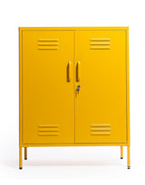 Medium Steel Metal Locker in Mustard Yellow - LLK15