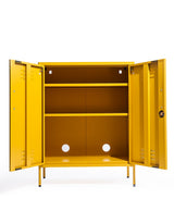 Medium Steel Metal Locker in Mustard Yellow - LLK15
