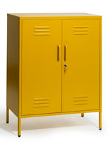 Medium Steel Metal Locker in Mustard Yellow - LLK15