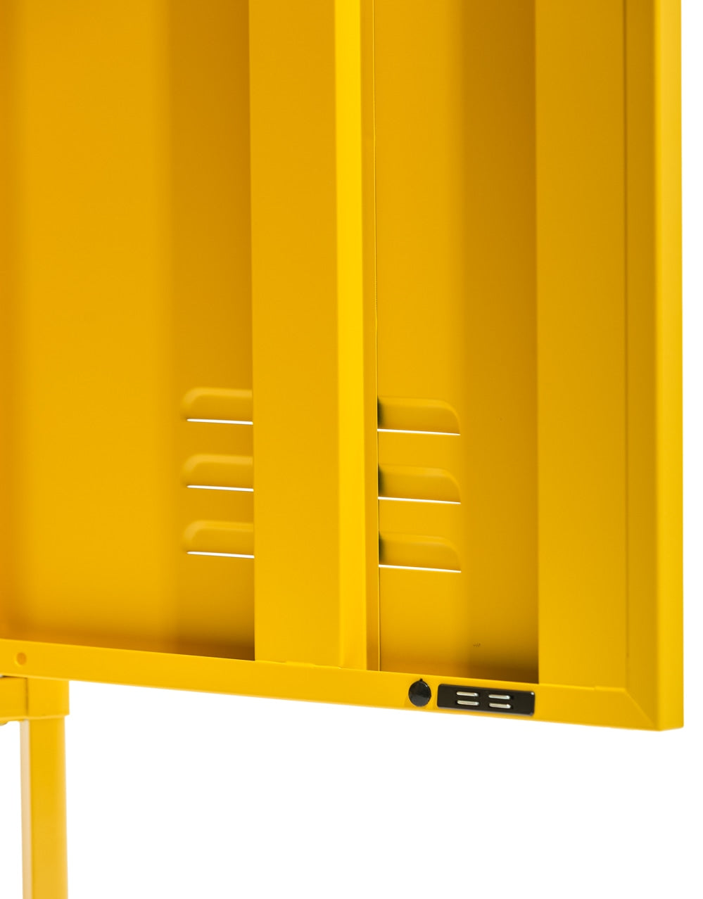 Medium Steel Metal Locker in Mustard Yellow - LLK15