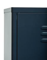 Medium Steel Metal Locker in Navy Blue - LLK16
