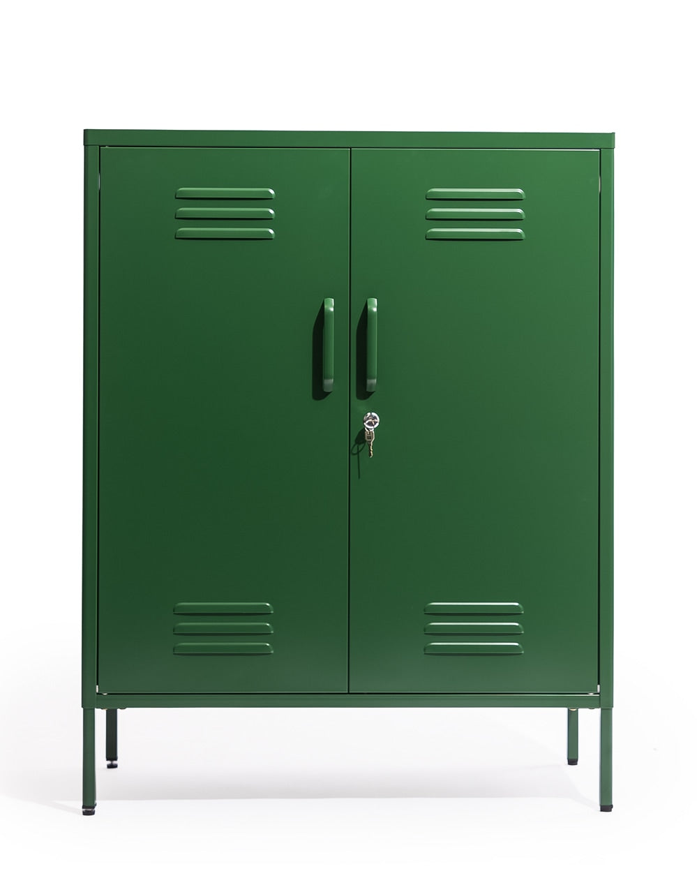 Medium Steel Metal Locker in Olive Green - LLK18