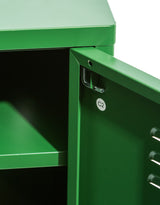 Medium Steel Metal Locker in Olive Green - LLK18