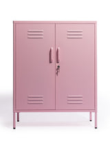 Medium Steel Metal Locker in Baby Pink - LLK19