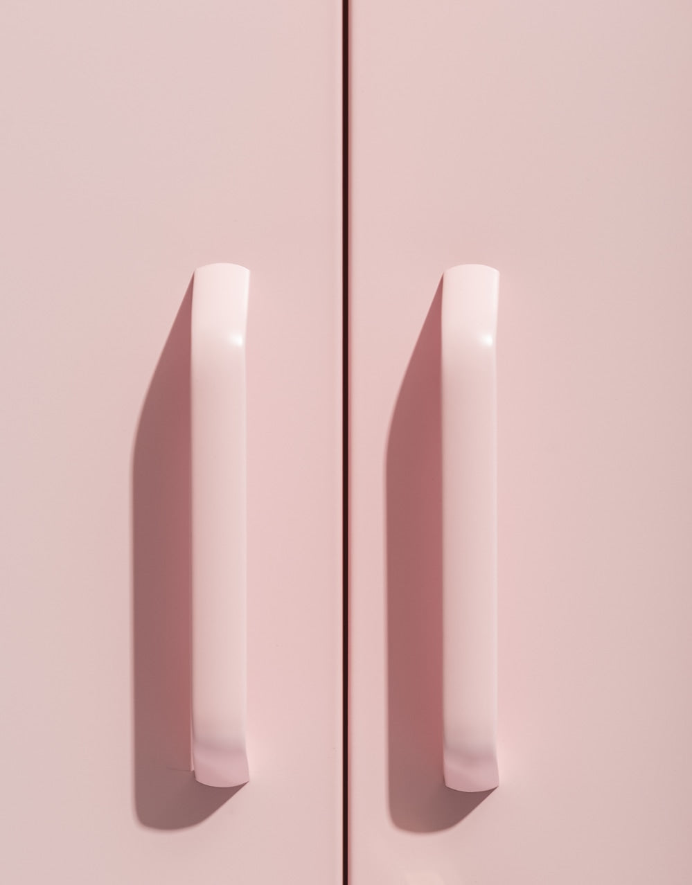 Medium Steel Metal Locker in Baby Pink - LLK19
