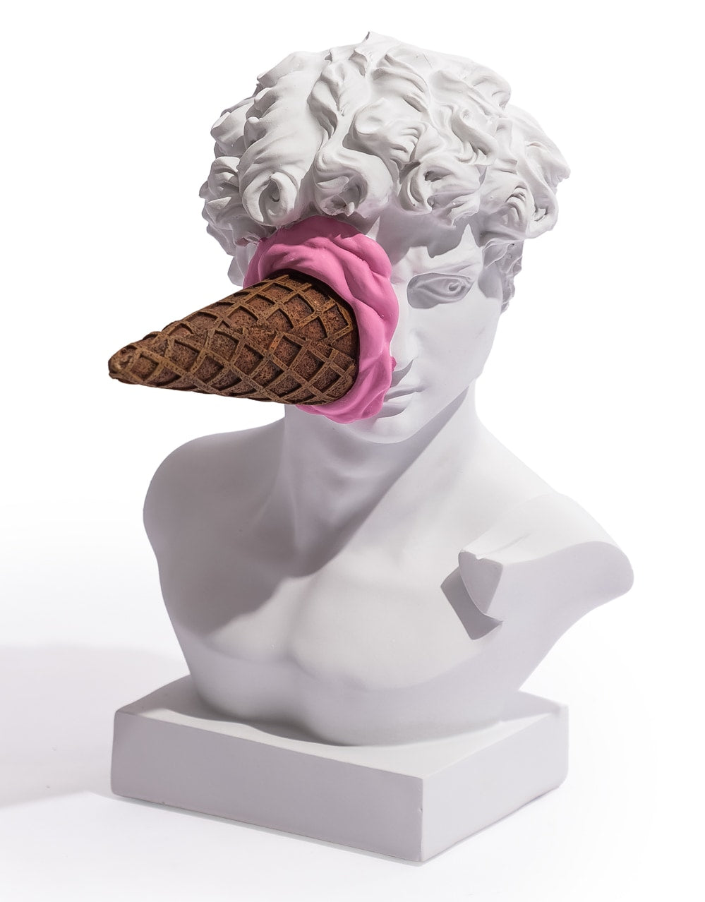 Large David Ice Cream Decorative Bust - ICD11