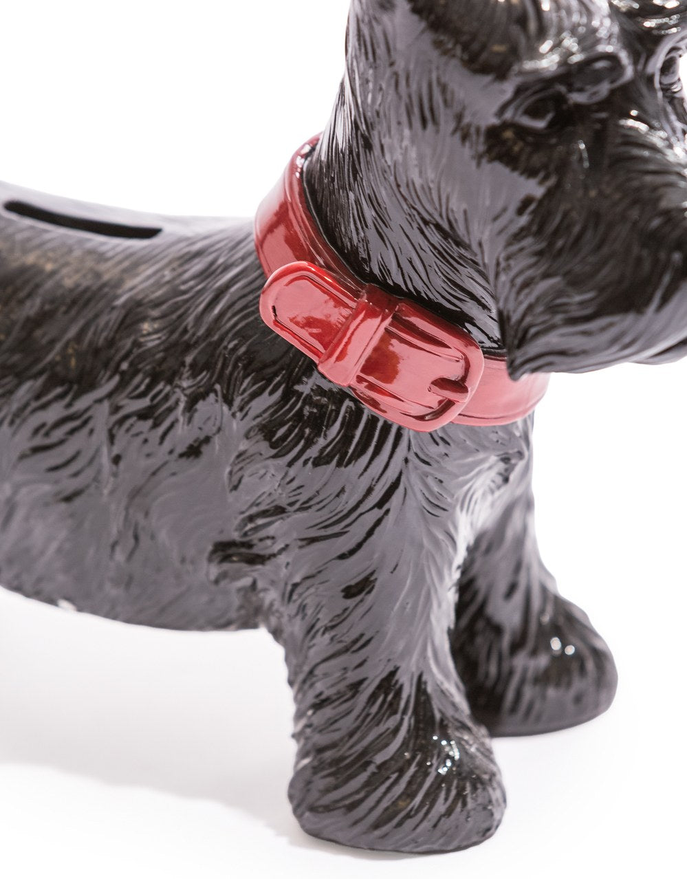Black Terrier Dog Money Bank - ICD15