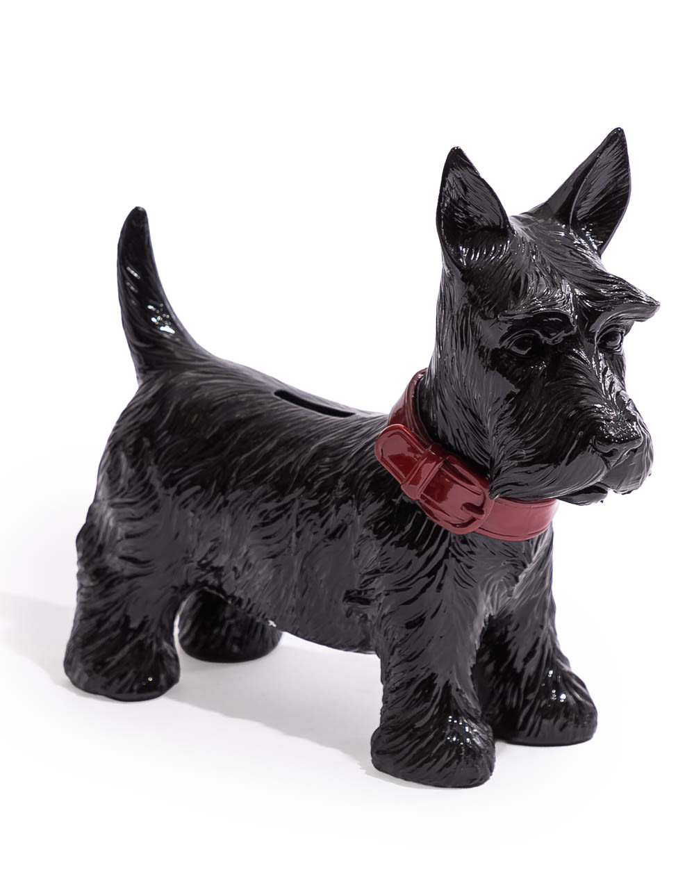 Black Terrier Dog Money Bank - ICD15