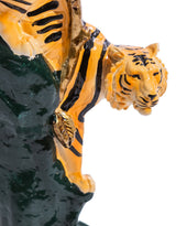 Antiqued Ornate Tiger Candle Holder - RM85