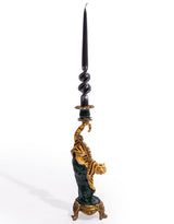 Antiqued Ornate Tiger Candle Holder - RM85
