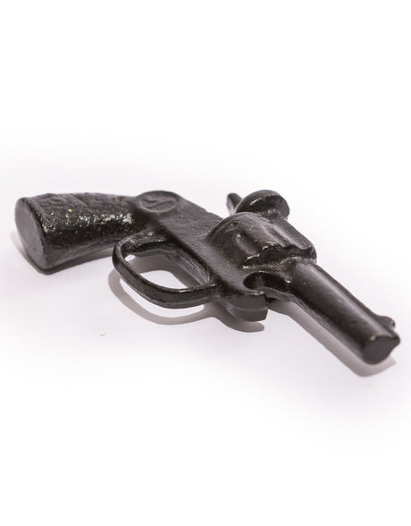 Antiqued Black Revolver Gun Bottle Opener - STM101