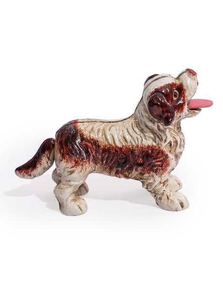 Cast Iron Springer Spaniel Dog Coin Bank - STM103