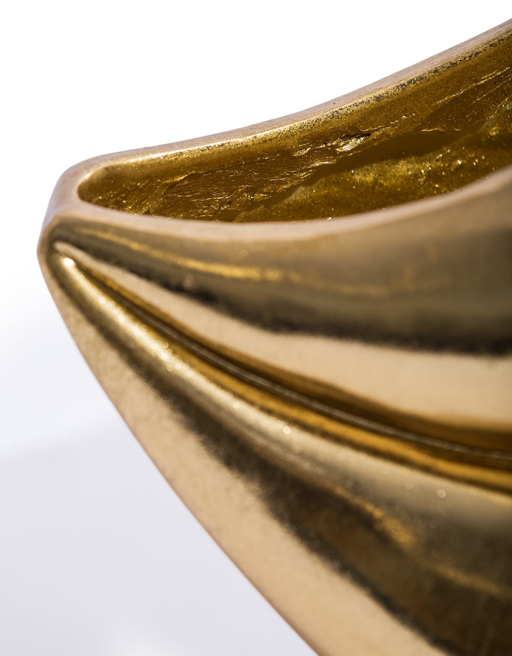 Extra Large Gold Lips Planter - DVM70