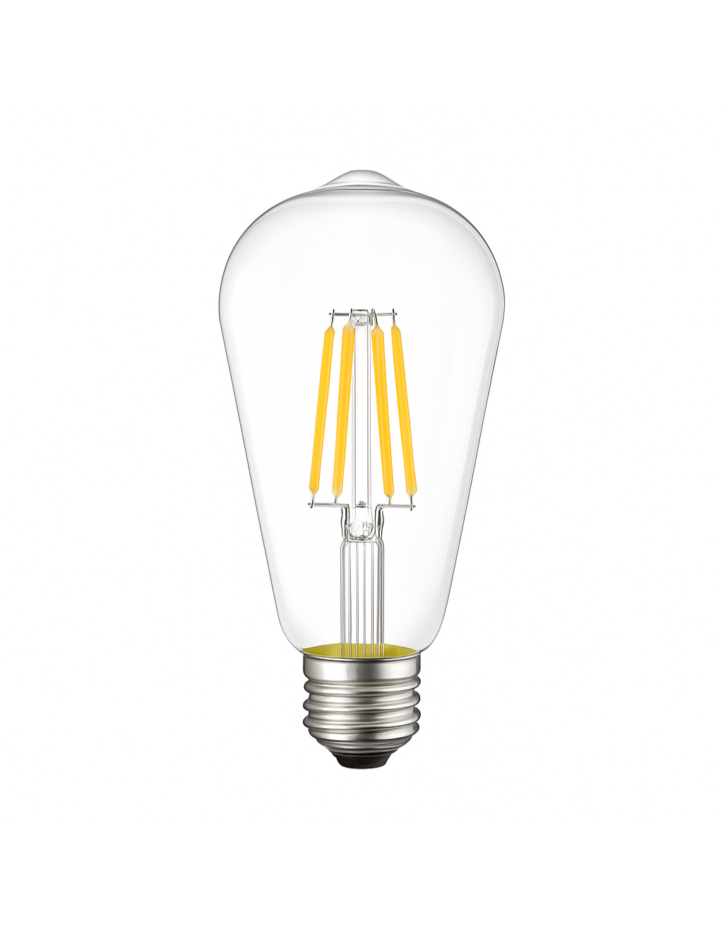 Retro Style LED ST64 6w Bulb (E27 large Edison screw) - E27BULB