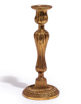 Large Antique Gold Empire Candlestick - MK214