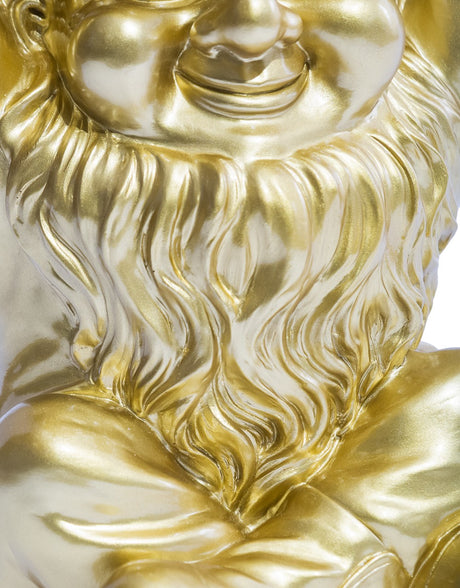 Gold Gnome "Trunk Slice" Side Table - BD194